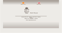 Desktop Screenshot of hotelalcazar.com.ar